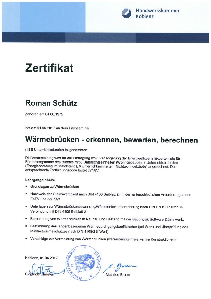 Zertifikat_Wärmebrücken